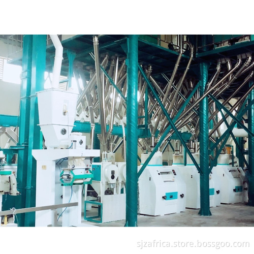China Supplier 100t/24h Wheat Flour Making Mill for Sale